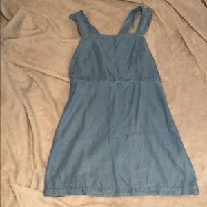Zara overall mini dress